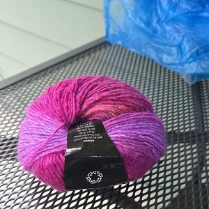 Vibrant Pink and Purple Yarn